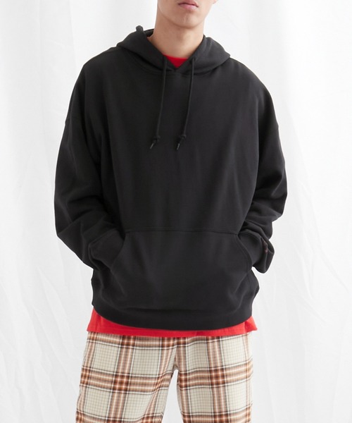 EMMA CLOTHES(エマクローズ)の「ビッグシルエット 裏毛 バックロゴデザインプルオーバーパーカー/ILLUSTRIOUS da Noble(EMMA CLOTHES)(パーカー・メンズ・ブラック/オフホワイト/ブルーグレー/ベージュ系その他・FREE)」の17枚目の写真