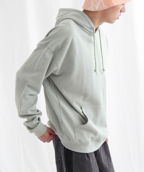 EMMA CLOTHES(エマクローズ)の「ビッグシルエット 裏毛 バックロゴデザインプルオーバーパーカー/ILLUSTRIOUS da Noble(EMMA CLOTHES)(パーカー・メンズ・ブラック/オフホワイト/ブルーグレー/ベージュ系その他・FREE)」の22枚目の写真
