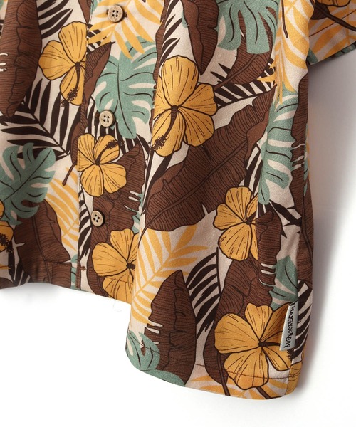 MAKE YOUR DAY(メイクユアデイ)の「ボタニカル柄シャツ■80~140cm(シャツ/ブラウス・キッズ・レッド/イエロー/ピンク・140/80/90/100/130/120/110)」の19枚目の写真