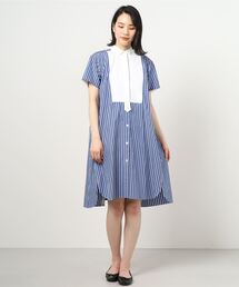 sacaiサカイ★ ポプリン＆コットンジャージ ミニワンピース ☆sacai☆ 日本未入荷 ポプリン ミニワンピース 送料関税込