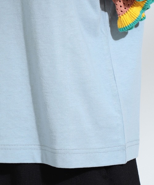 Ray BEAMS(レイビームス)の「Ray BEAMS / ライン フリル スリーブ Tシャツ(Tシャツ/カットソー・レディース・ホワイト/ブラック/ブルー系その他2・ONE SIZE)」の5枚目の写真