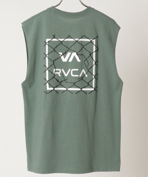 RVCA（ルーカ）の「RVCA/ルーカ プリントマッスルTシャツ　タンクトップ BB041-350（タンクトップ・メンズ・ホワイト/グリーン/ブラック・S/M/L）」の12枚目の写真
