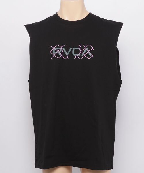 RVCA（ルーカ）の「RVCA/ルーカ プリントマッスルTシャツ　タンクトップ BB041-350（タンクトップ・メンズ・ホワイト/グリーン/ブラック・S/M/L）」の14枚目の写真