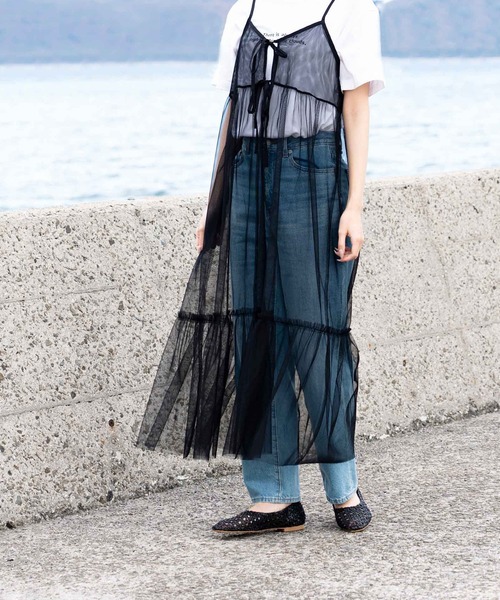 menue（メヌエ）の「スクエアトゥメッシュ編みフラットパンプス（パンプス・レディース・ブラウン/アイボリー/ブラック/キャメル・LL/S/L/3L/M/XS）」の17枚目の写真