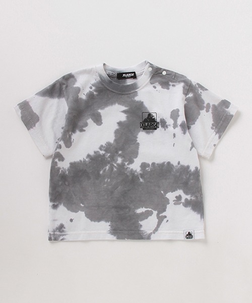 XLARGE KIDS（エクストララージキッズ）の「抗菌防臭 OGゴリラタイダイ柄Tシャツ（Tシャツ/カットソー・キッズ・パープル/グレー/ライトグリーン・80ｃｍ/90cm/110cm/100cm/120cm/130cm/140cm）」の2枚目の写真