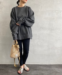 [Jeans Factory Clothes/ジーンズファクトリークローズ] ヘビーウェイトビッグスウェットプルオーバー