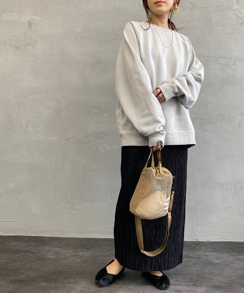 JEANS FACTORY Clothes（ジーンズファクトリークローズ）の「[Jeans Factory Clothes/ジーンズファクトリークローズ] ヘビーウェイトビッグスウェットプルオーバー（スウェット・メンズ・ブラック/グレー/サックスブルー/ナチュラル・M/L）」の7枚目の写真