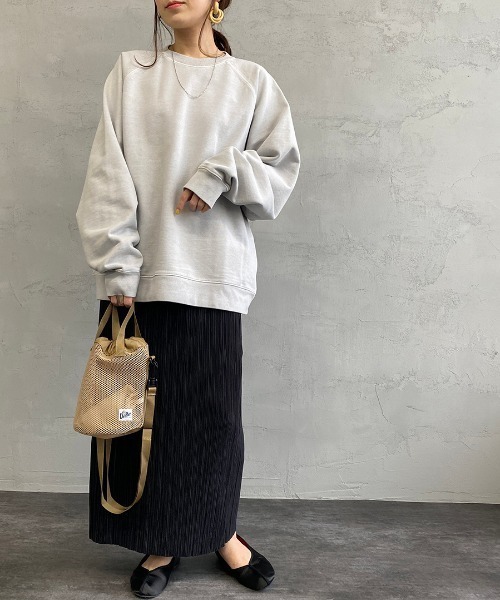 JEANS FACTORY Clothes（ジーンズファクトリークローズ）の「[Jeans Factory Clothes/ジーンズファクトリークローズ] ヘビーウェイトビッグスウェットプルオーバー（スウェット・メンズ・ブラック/グレー/サックスブルー/ナチュラル・M/L）」の21枚目の写真