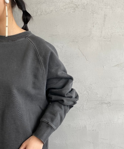 JEANS FACTORY Clothes（ジーンズファクトリークローズ）の「[Jeans Factory Clothes/ジーンズファクトリークローズ] ヘビーウェイトビッグスウェットプルオーバー（スウェット・メンズ・ブラック/グレー/サックスブルー/ナチュラル・M/L）」の20枚目の写真