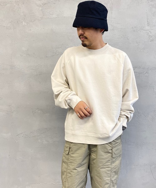 JEANS FACTORY Clothes（ジーンズファクトリークローズ）の「[Jeans Factory Clothes/ジーンズファクトリークローズ] ヘビーウェイトビッグスウェットプルオーバー（スウェット・メンズ・ブラック/グレー/サックスブルー/ナチュラル・M/L）」の17枚目の写真