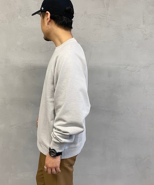 JEANS FACTORY Clothes（ジーンズファクトリークローズ）の「[Jeans Factory Clothes/ジーンズファクトリークローズ] ヘビーウェイトビッグスウェットプルオーバー（スウェット・メンズ・ブラック/グレー/サックスブルー/ナチュラル・M/L）」の22枚目の写真