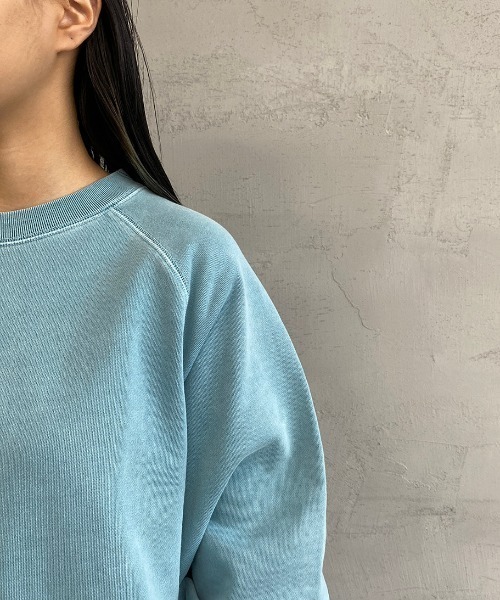 JEANS FACTORY Clothes（ジーンズファクトリークローズ）の「[Jeans Factory Clothes/ジーンズファクトリークローズ] ヘビーウェイトビッグスウェットプルオーバー（スウェット・メンズ・ブラック/グレー/サックスブルー/ナチュラル・M/L）」の18枚目の写真