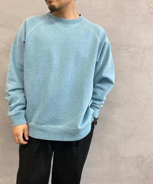 JEANS FACTORY Clothes（ジーンズファクトリークローズ）の「[Jeans Factory Clothes/ジーンズファクトリークローズ] ヘビーウェイトビッグスウェットプルオーバー（スウェット・メンズ・ブラック/グレー/サックスブルー/ナチュラル・M/L）」の12枚目の写真