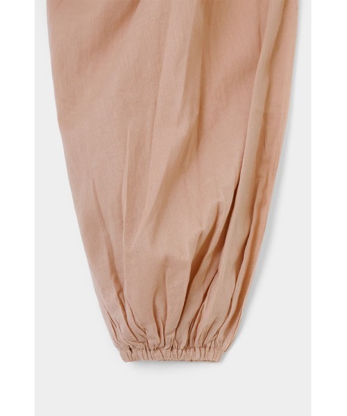 MOUSSY（マウジー）の「STITCH VOLUME SLEEVE ブラウス（シャツ/ブラウス・レディース・ブラック/オフホワイト/ライトオレンジ系・FREE）」の5枚目の写真