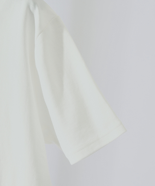 ABAHOUSE（アバハウス）の「スムース 翡翠 冷感 ポロシャツ（ポロシャツ・メンズ・オフホワイト/グレイッシュブルー/ダークオレンジ/ダークネイビー・44/46/48/50）」の9枚目の写真