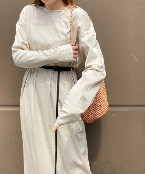 Cors アンディコール のファッション ワンピース Un Dix セール おうちじかんにおすすめ 2wayカットソーロングワンピース ワンピース Un Dix