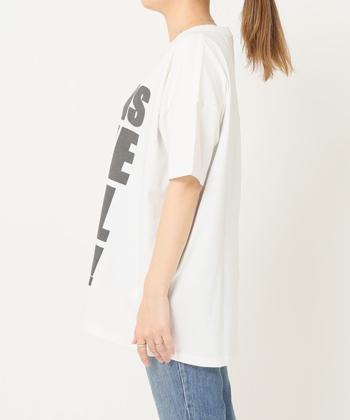 JOURNAL STANDARD（ジャーナルスタンダード）の「ビックロゴT◆（Tシャツ/カットソー・レディース・ホワイト/ブラック・FREE）」の13枚目の写真