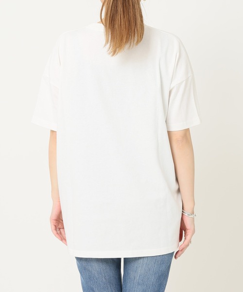 JOURNAL STANDARD（ジャーナルスタンダード）の「ビックロゴT◆（Tシャツ/カットソー・レディース・ホワイト/ブラック・FREE）」の14枚目の写真