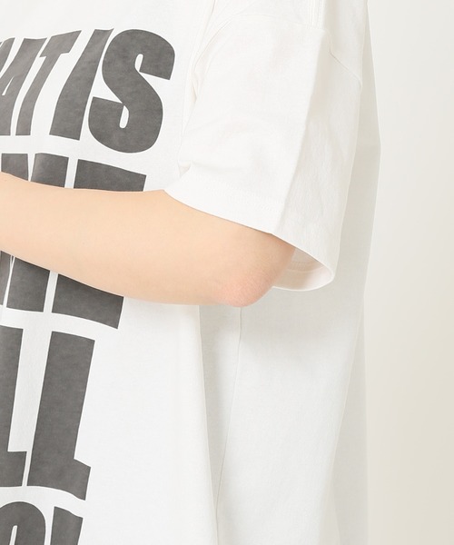 JOURNAL STANDARD（ジャーナルスタンダード）の「ビックロゴT◆（Tシャツ/カットソー・レディース・ホワイト/ブラック・FREE）」の17枚目の写真