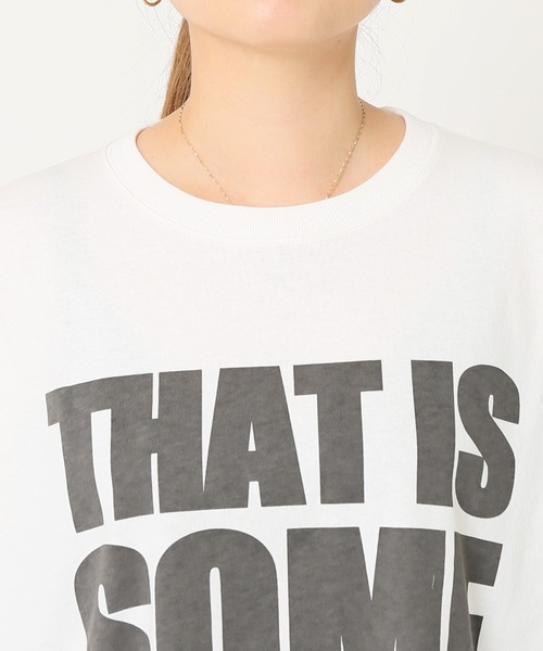 JOURNAL STANDARD（ジャーナルスタンダード）の「ビックロゴT◆（Tシャツ/カットソー・レディース・ホワイト/ブラック・FREE）」の19枚目の写真