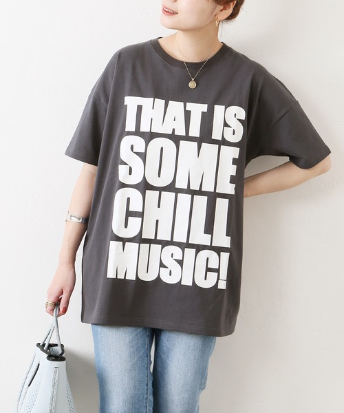 JOURNAL STANDARD（ジャーナルスタンダード）の「ビックロゴT◆（Tシャツ/カットソー・レディース・ホワイト/ブラック・FREE）」の7枚目の写真