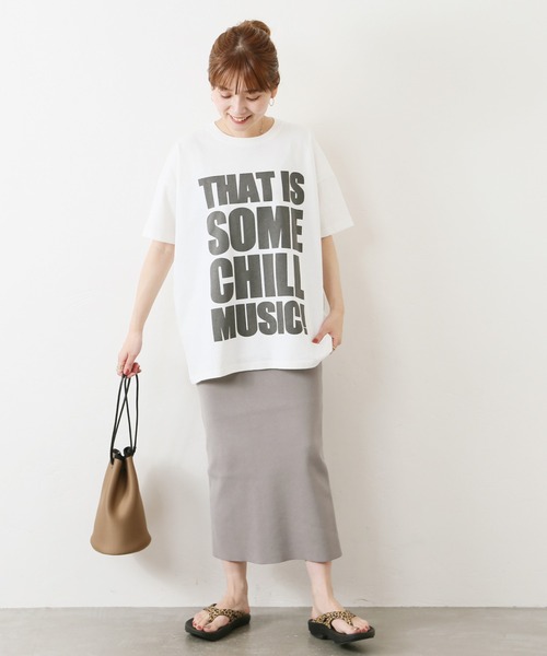 JOURNAL STANDARD（ジャーナルスタンダード）の「ビックロゴT◆（Tシャツ/カットソー・レディース・ホワイト/ブラック・FREE）」の8枚目の写真