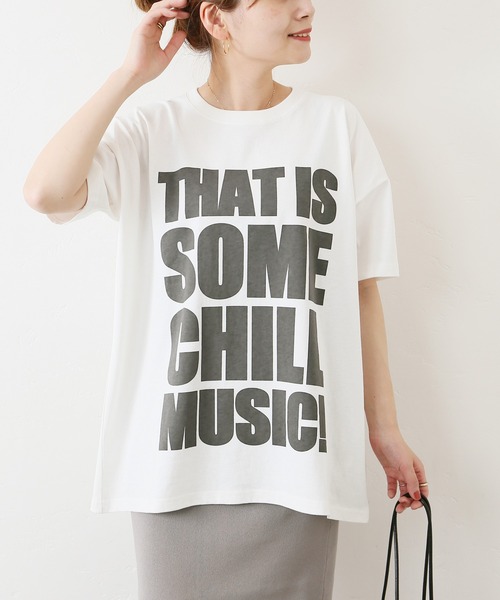 JOURNAL STANDARD（ジャーナルスタンダード）の「ビックロゴT◆（Tシャツ/カットソー・レディース・ホワイト/ブラック・FREE）」の11枚目の写真