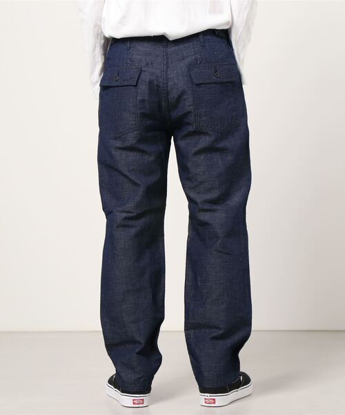 SETTO（セット）の「BAKER PANTS：ベイカーパンツ（その他パンツ・メンズ・インディゴブルー・L/S/M）」の3枚目の写真