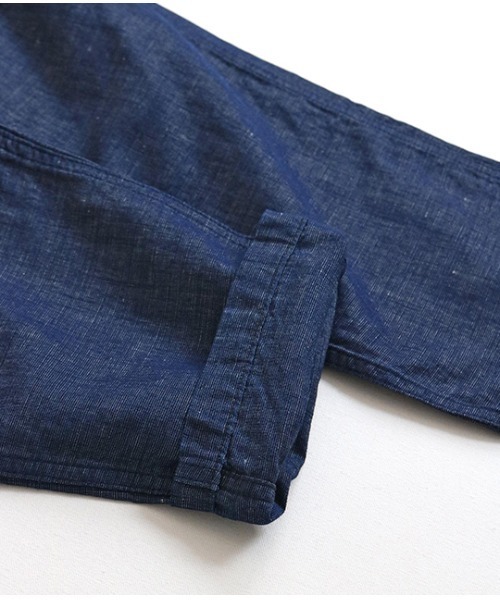 SETTO（セット）の「BAKER PANTS：ベイカーパンツ（その他パンツ・メンズ・インディゴブルー・L/S/M）」の2枚目の写真