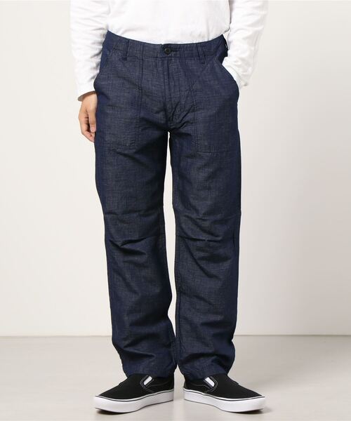 SETTO（セット）の「BAKER PANTS：ベイカーパンツ（その他パンツ・メンズ・インディゴブルー・L/S/M）」の10枚目の写真