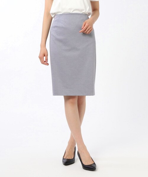 UNTITLED（アンタイトル）の「◆【洗える・消臭・UVカット・抗菌防臭】ネオカトレアタイトスカート（スーツスカート・レディース・ダークグレー/ダークネイビー/ブルー/ブラック・02/00/01/99/03）」の3枚目の写真