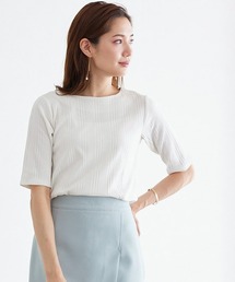 ランダムテレコ5分袖Tシャツ