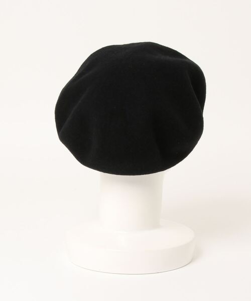 Minnetonka（ミネトンカ）の「【78】【MINNETONKA】MT PIPNG BASQUE BERET（ハンチング/ベレー帽・レディース・ベージュ系/ブラウン/ブラック・FREE）」の4枚目の写真