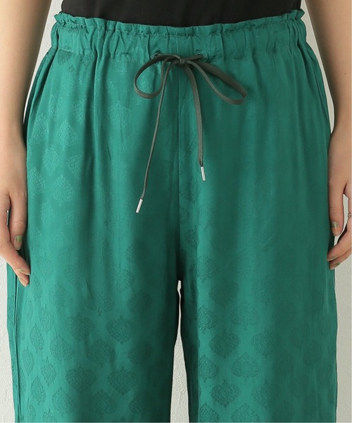 sara mallika（サラ マリカ）の「【SARA MALLIKA】RAYON LEAF JQD SHINY PT：パンツ（その他パンツ・レディース・グリーン/マスタード・FREE）」の12枚目の写真