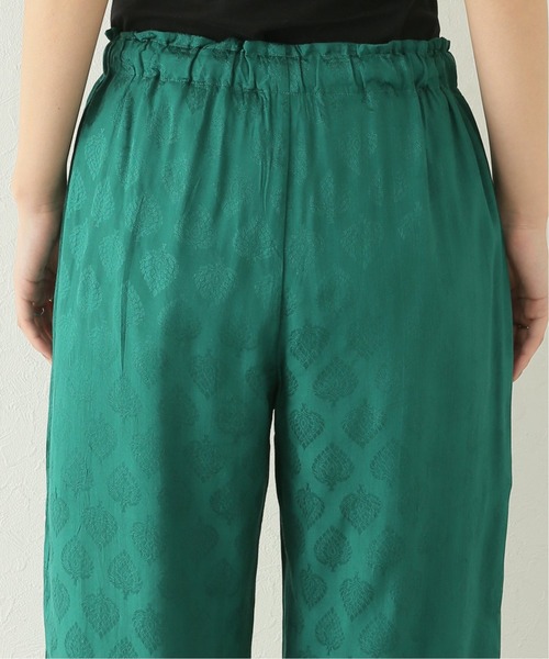 sara mallika（サラ マリカ）の「【SARA MALLIKA】RAYON LEAF JQD SHINY PT：パンツ（その他パンツ・レディース・グリーン/マスタード・FREE）」の13枚目の写真