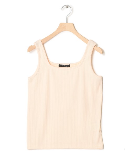 w closet（ダブルクローゼット）の「ランダムリブタンクトップ（タンクトップ・レディース・ライトブルー/パープル/ブラウン/ダークオレンジ/ダークグリーン/ブラック/アイボリー・FREE）」の15枚目の写真