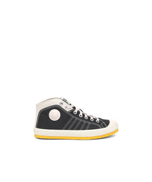 DIESEL | メンズ バイカラーソール ミドルカット スニーカー(スニーカー)