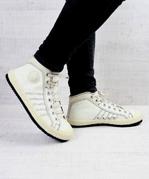 DIESEL | メンズ バイカラーソール ミドルカット スニーカー(スニーカー)