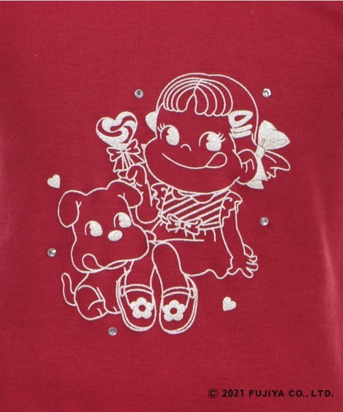 トップス Axesペコ ドットチュールｐｏ Tシャツ カットソー Axes Femme アクシーズファム のファッション