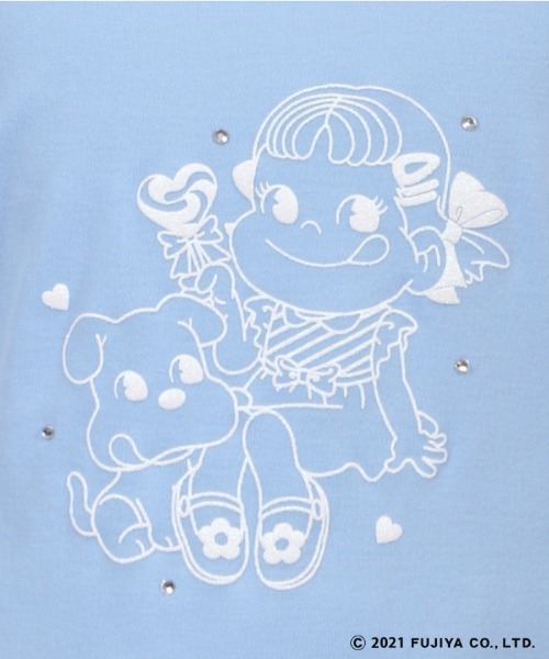 トップス Axesペコ ドットチュールｐｏ Tシャツ カットソー Axes Femme アクシーズファム のファッション