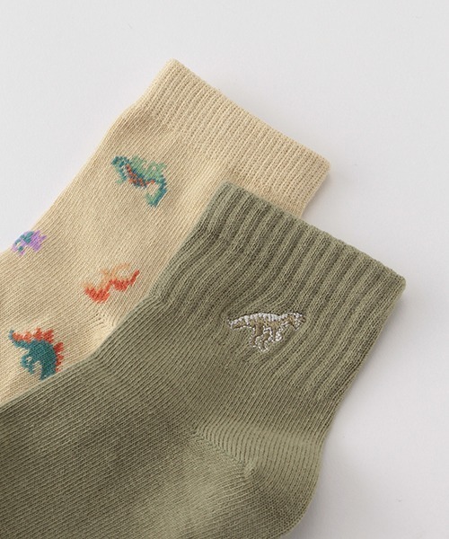 petit main（プティマイン）の「2Pアソートアンクルソックス（ソックス/靴下・キッズ・アイボリー/ネイビー/ライトベージュ/ラベンダー・SS/S/M/L）」の6枚目の写真