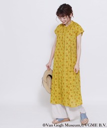 POU DOU DOU | VGMサンフラワープリントワンピース(ワンピース)