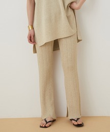 ADAM ET ROPE' | 【セットアップ対応】ランダムリブニットパンツ(その他パンツ)