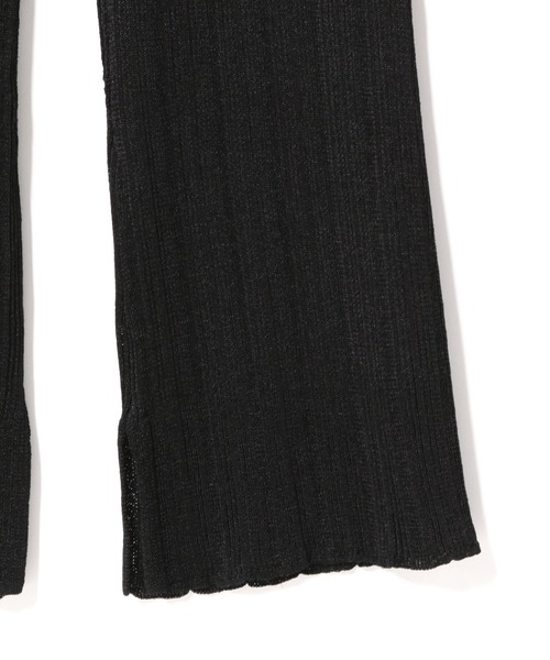 ADAM ET ROPE'（アダムエロペ）の「【セットアップ対応】ランダムリブニットパンツ（その他パンツ・レディース・ブラック/ベージュ系その他・FREE）」の14枚目の写真