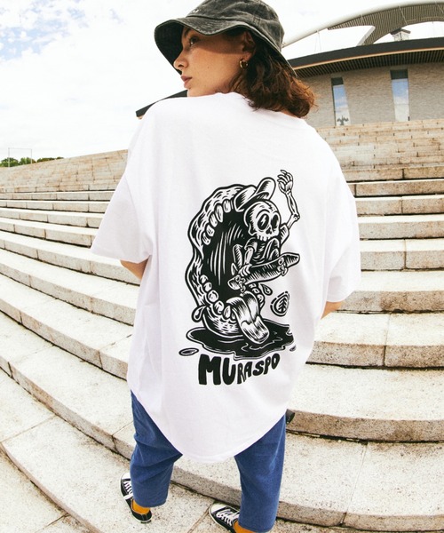 ELEMENT（エレメント）の「【ムラサキスポーツ限定】ELEMENT エレメント×TIMBER! ティンバー! ×MURASPOムラスポ 半袖 Tシャツ BB022-217（Tシャツ/カットソー・メンズ・ホワイト/ブラック・S/M/XL/L）」の15枚目の写真