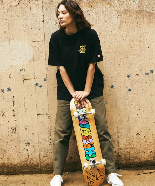 ELEMENT（エレメント）の「【ムラサキスポーツ限定】ELEMENT エレメント×TIMBER! ティンバー! ×MURASPOムラスポ 半袖 Tシャツ BB022-217（Tシャツ/カットソー・メンズ・ホワイト/ブラック・S/M/XL/L）」の21枚目の写真