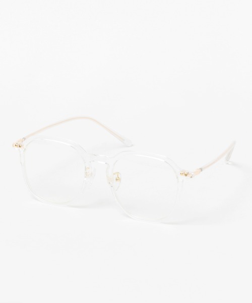 ALAND(エーランド)の「【UNISEX】3.3Field Trip/#62199 GLASSES 2216898(メガネ・レディース・ホワイト/ライトピンク/ライトベージュ・FREE)」の2枚目の写真