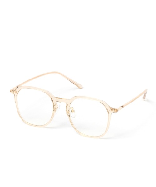 ALAND(エーランド)の「【UNISEX】3.3Field Trip/#62199 GLASSES 2216898(メガネ・レディース・ホワイト/ライトピンク/ライトベージュ・FREE)」の1枚目の写真