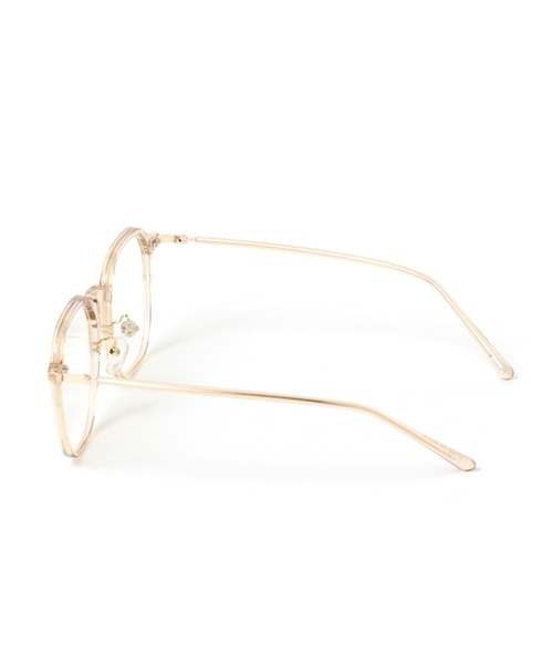 ALAND(エーランド)の「【UNISEX】3.3Field Trip/#62199 GLASSES 2216898(メガネ・レディース・ホワイト/ライトピンク/ライトベージュ・FREE)」の4枚目の写真