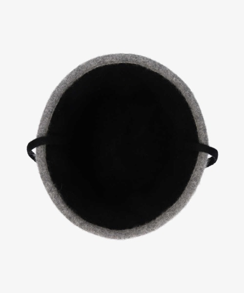 OVERRIDE（オーバーライド）の「OVERRIDE MILLED RAC RV TULIP（ハット・レディース・グレー/ブラウン/グリーン・M/57.5cm）」の15枚目の写真